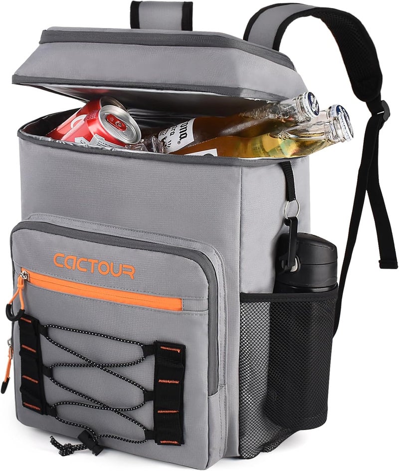 CaCTOUR Backpack Cooler,36 Can Cooler Backpack & Portable Lightweight Backpack Coolers Insulated Leak Proof for Men and Women - Image 1